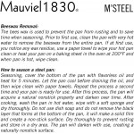 Mauviel 3632.30 M'Steel Wok Acier 30 cm - B00NMIPJ8KE