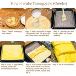 HONCOOK Poêle à omelette japonaise anti-adhésive Tamagoyaki Petite poêle à frire Petit blanc. - B08576234H2