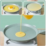 Lurrose Antiadhésive Poêle Crêpière Omelette Pan Oeuf Poêle Batterie De Cuisine pour La Maison Cuisine - B09DFMK5BWZ
