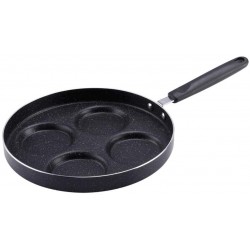 SHYOD Quatre Trous Casserole Omelette Pan for Les œufs Ham Pancake Maker POELES Creative antiadhésif Pas d'huile fumée Petit déjeuner Grill Pan Marmite - B09RZKT546U