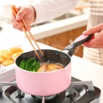 Casseroles Mini pot à lait antiadhésif pratique pot de soupe oeufs sur le plat pot de cuisson outil de cuisine pratique Pot de soupe Color : Green - B09TVFZPV3D