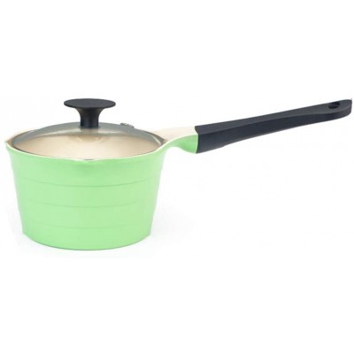FGHSD Casserole antiadhésive Pot à Lait Ménage Petit Pot à Lait Complément Alimentaire pour Bébé Mini Pot Couleur : Vert Taille : 34x15x9.5cm Vert 34x15x9.5cm - B09YXVCDV6K