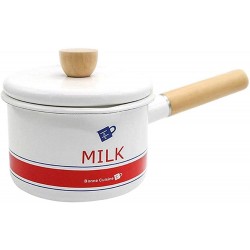 JSY Haute température résistant à Lait en céramique poêle Alimentaire complémentaire Casserole Mini marmite Pot poignée de Bouillie Unique Pots à Lait - B08531LQH4T