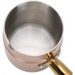 Pot de lait en acier inoxydable épaissi Pot de lait beurre de fonte au chocolat casserole pour Restaurants cuisines fournitures - B099NBY244V