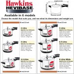 Hawkins Hevibase Ih20 Induction Autocuiseur Petite Argent Aluminium Silver 2-Litre - B00IA4A03KB