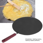 Poêle à frire poêle antiadhésive crêpe portable ergonomique pour faire des crêpes fines faire frire des œufs au bacon des crêpes - B09BJWJZH7U