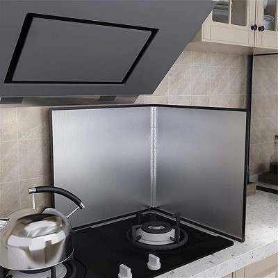 Ecrans anti-projections Protection contre les éclaboussures de graisse pour cuisinière de cuisine cuisson friture protecteur anti-éclaboussures d'huile déflecteur de cuisson déflecteur de cuisson - B095XXB7BYA