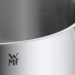 WMF Comfort Line Marmite à induction avec couvercle en verre et graduation en acier inoxydable Cromargan mat 20 cm 3,3 l - B08GM87JX28
