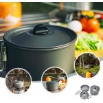 Camping Water Kettle Tea Pot: Distributeur de Voyage Électrique Chaude Distributeur de Voyage à Gaz Food Maker Cuisine - B09PTR35YTV
