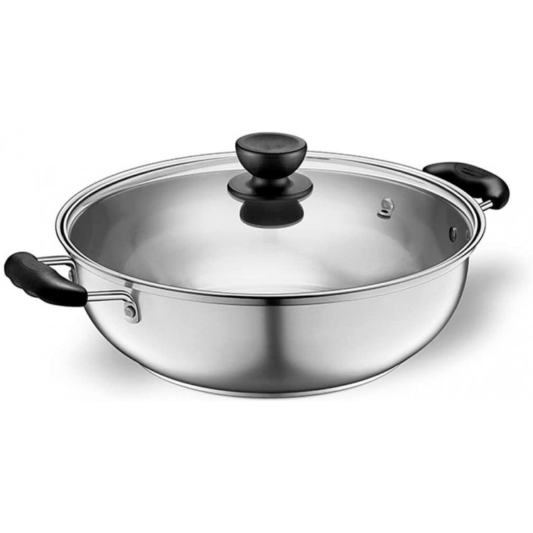 Cuiseurs à pâtes Pot à soupe pot à soupe en acier inoxydable rehaussant et approfondissant le pot à soupe marmite cuisinière cuisinière Size : 30x30x10cm - B07KWY75VNO