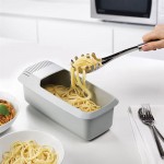 FMTON Boîte de Cuisson de Nouilles à Spaghetti pour Bateau à pâtes résistant à la Chaleur cuiseur à Nouilles drainant - B09XHWV2FM4