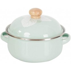 GFDFD Pot à Soupe en Porcelaine émaillée Hotpot Seal Salad Bowl Kitchen Pot Boîte de fraîcheur Pot à ragoût de tomates Color : B - B08GK36YBRX