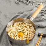 WeiCYN Pots 18CM Classique Lait Pot Noodle Neige Pan en Acier Inoxydable - B089D79PGKG