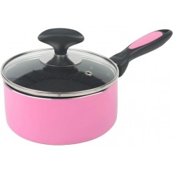 SHYOD Cuisine Pots Émaillé soupe Pot Boiler Lait Pan Non collant Poêle avec vaisselle et induction Cuisinière Applicable gaz instantané Pot - B089YPV4YGV
