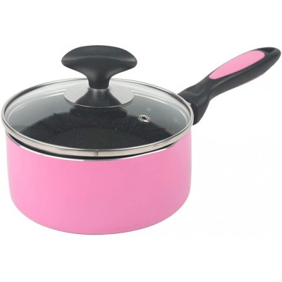 SHYOD Cuisine Pots Émaillé soupe Pot Boiler Lait Pan Non collant Poêle avec vaisselle et induction Cuisinière Applicable gaz instantané Pot - B089YPV4YGV