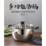 WANGYAN Pot à soupe en acier inoxydable en acier inoxydable en acier inoxydable de 16 cm usine - B09VNRFH88D