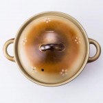 GYCS Pot de ne Peint à la Main Pot en céramique Casserole exquise Pot en Argile sans Plomb Cuiseur Lente à gaz à Flamme Ouverte Haute température Bleu - B08R11RW6VO