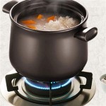 ZXGYFD Casseroles 4.5L céramique servant la cuisson de cuisson pot de cuisson cuisinière de cuisson poêle à couverture - B09SZLFY2SA