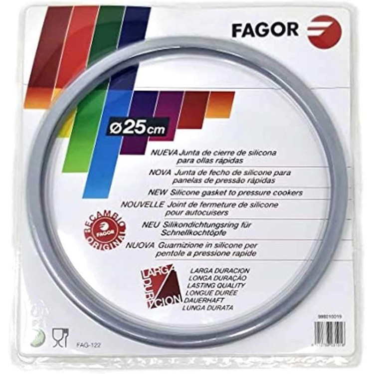 Electrotodo Joint silicone pour autocuiseur Fagor 25 cm intérieur 27 cm extérieur - B08XZGZTJ2D