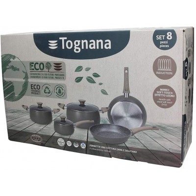 Tognana Eco Batterie 8 pièces - B08TWWZBMX3