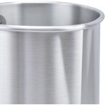 Pot de Fonte de Cire Bec verseur Anti-Goutte en Aluminium pour Bougie de Construction en Aluminium pour la Fabrication de Savon pour la Fabrication de lustres pour la Mousse de Lait pour - B09PMFD45BE