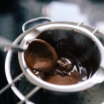 YFaith Acier Inoxydable Recipient a Bain-Marie 400ML Melting Pot pour Chocolat avec Manche et Cuillère Résistants à la Chaleur Argent Melting Pot pour Le Beurre Utilisé dans Le Chocolat - B09MNB7MMYM