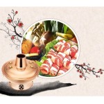 Ustensiles de cuisine sûrs Friteuses à fondue Hot Pot en cuivre protection de l'environnement Shabu Shabu Vintage Alcohol Stove Old Beijing Copper Pot Classic Old Hot Pot Rinse Mutton Heating Kitch - B092MXPB671
