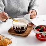 XLTT Service à fondue en céramique et porcelaine avec bougie chauffe-plat pour fondue au chocolat 2 couleurs marron - B08NT92SJYC