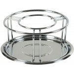 Kela 60127 réchaud pour fondues et wok métal chromé diamètre 23,5 cm hauteur 10,5 cm 'Maxi' - B0014D4JY0J