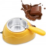 Les-Theresa DIY Chocolat Melting Pot Machine Set Gadgets De Cuisine Électriques pour Graham Crackers Chocolat MarshmallowsEurope Plug 220V - B097GHW58JD