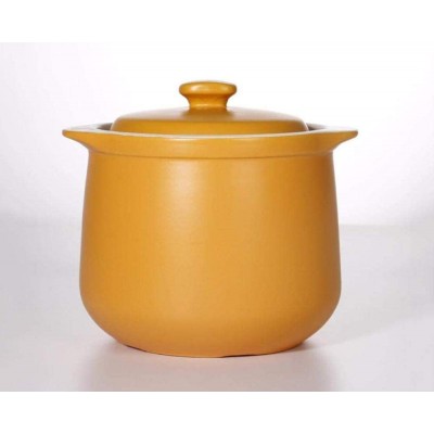Casserole Pot De Grande Capacité Ménage En Céramique Pot À Soupe Pot À Double Oreille Chaleur Coréen Pot Ragoût Pot Haute Température 4L - B088T4F4C7N
