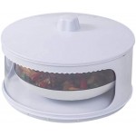 spier Couvercle isotherme pour aliments de cuisine Transparent Empilable Assiette transparente Couvercle à légumes amovible et lavable - B08NC2PQ7S5