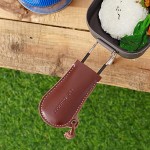 Onlyonehere Skillet Handle Leather Cover Heat Resistant Pot Handle Handle Covers - B08TRHLGBSJ