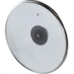 Couvercle universel poêle et casserole verre bord aluminium 26 cm - B07H8GXJ1TV