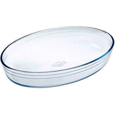 Ô cuisine Plat à four ovale en verre borosilicate 35 X 24 cm - B005FDWM3KB
