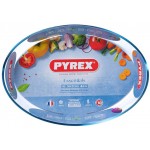 Pyrex 1041030 Essentials Plat à four ovale en verre 39x27x6 cm - B000UO9BR4A