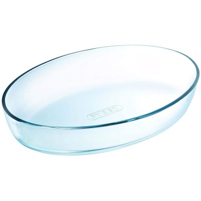 Pyrex 1041030 Essentials Plat à four ovale en verre 39x27x6 cm - B000UO9BR4A