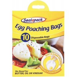 40 x Sealapack Disposable Egg Poaching Bags Perfect Poachies Easy Clean - B079MB62ZZR