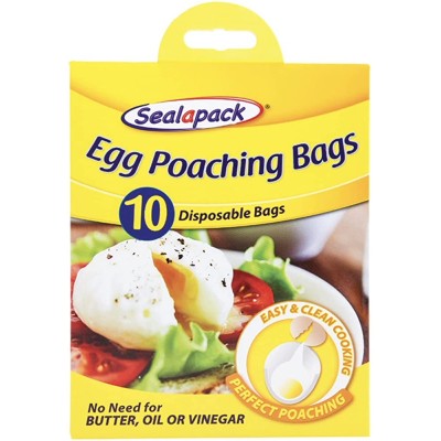 40 x Sealapack Disposable Egg Poaching Bags Perfect Poachies Easy Clean - B079MB62ZZR