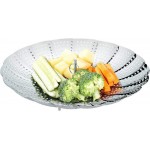 Panier à Vapeur Pliant Vapeur Acier Inoxydable pour Cuire Légumes et Aliments ou Panier de Fruits - B082YXY6MYM