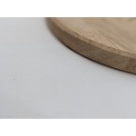Déco Plat Maison Dessous de Plat Bois Massif Art de la Table décoration Texte élégant Diamètre 22 cm Epaisseur 2cm Bon Appétit - B099X3W7H67